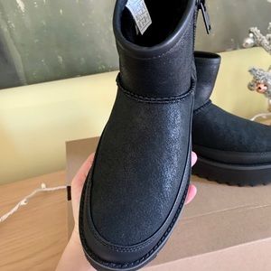 🌟New Classic Rebel Mini Biker Platform Bootie